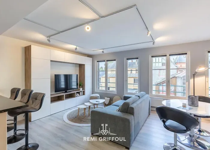 Les Armateurs Charming Gem In The Center Private Parking 2 Guest דירה הונפלר